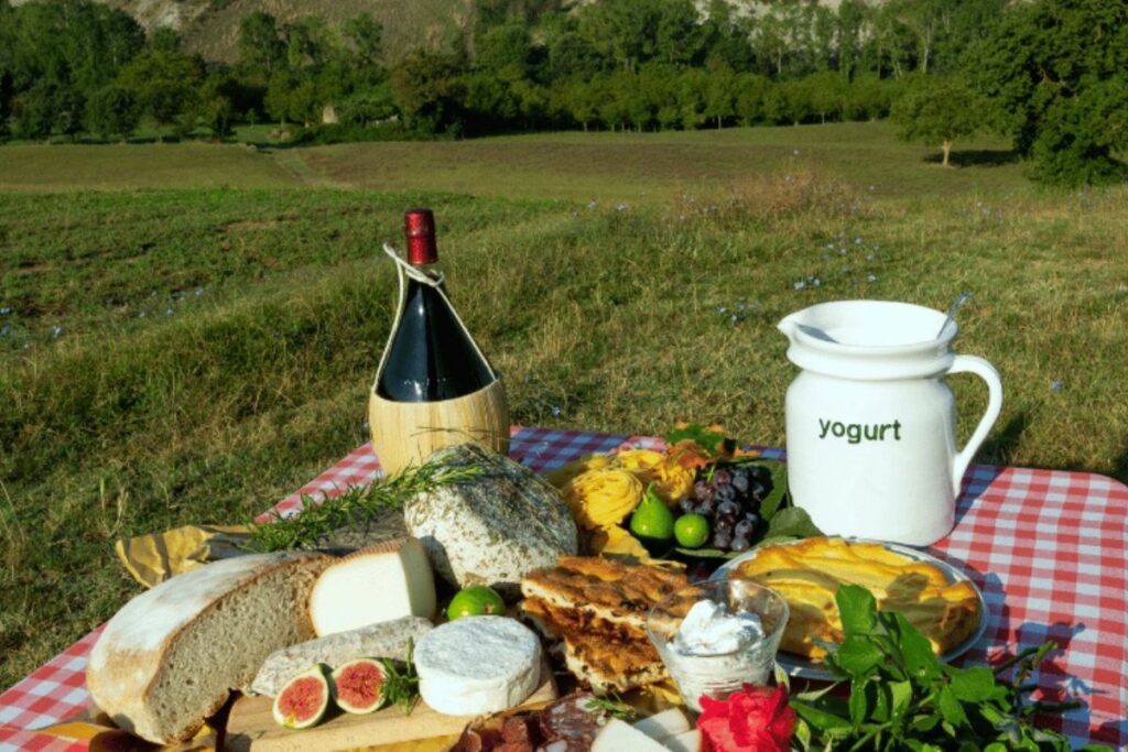 Encanto do enoturismo na Toscana